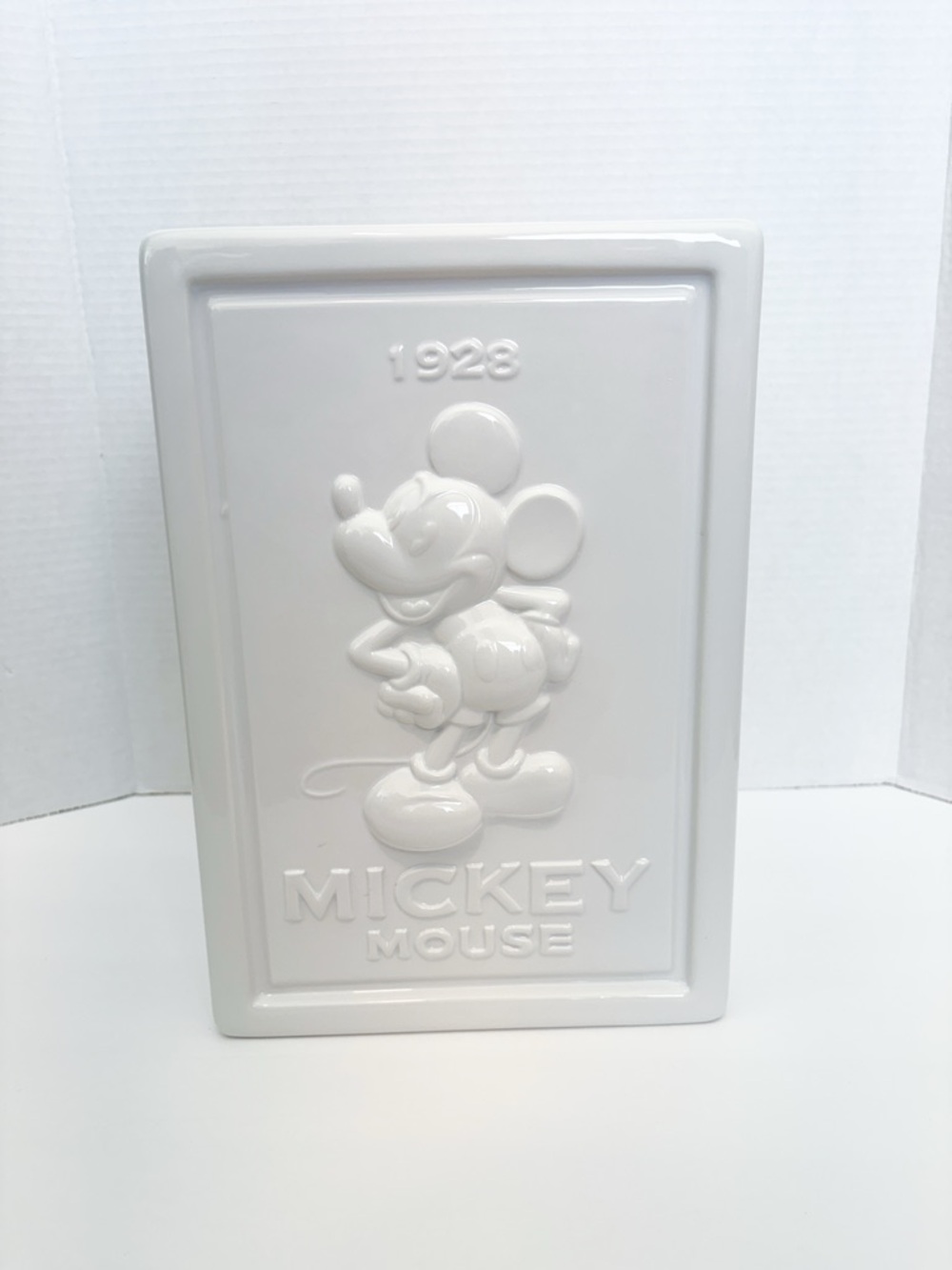 NEW IN BOX Disney Mickey Mouse wastebasket trash can